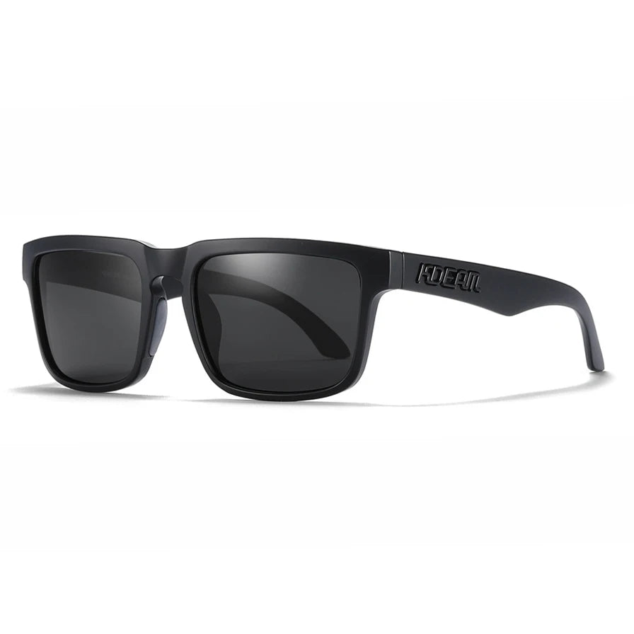 KDEAM Brand Hot Selling Square Polarized Men Sunglasses Brief And Fashion Design Leisure Women Shades Fishing Driving Glasses