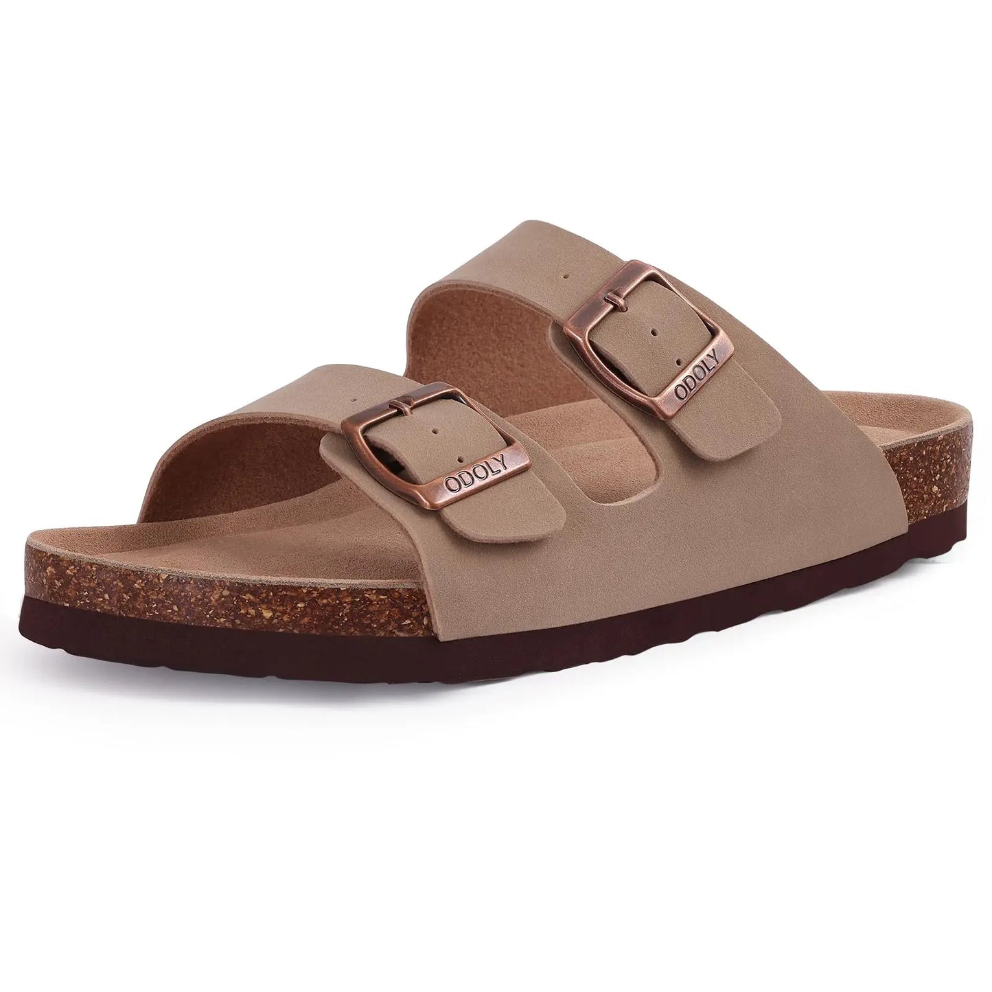 Litfun Fashion Clogs Sandals For Men Woen Summer Cork Footbed Outdoor Beach Slippers Orthopetic Mules Sandal With Arch Support