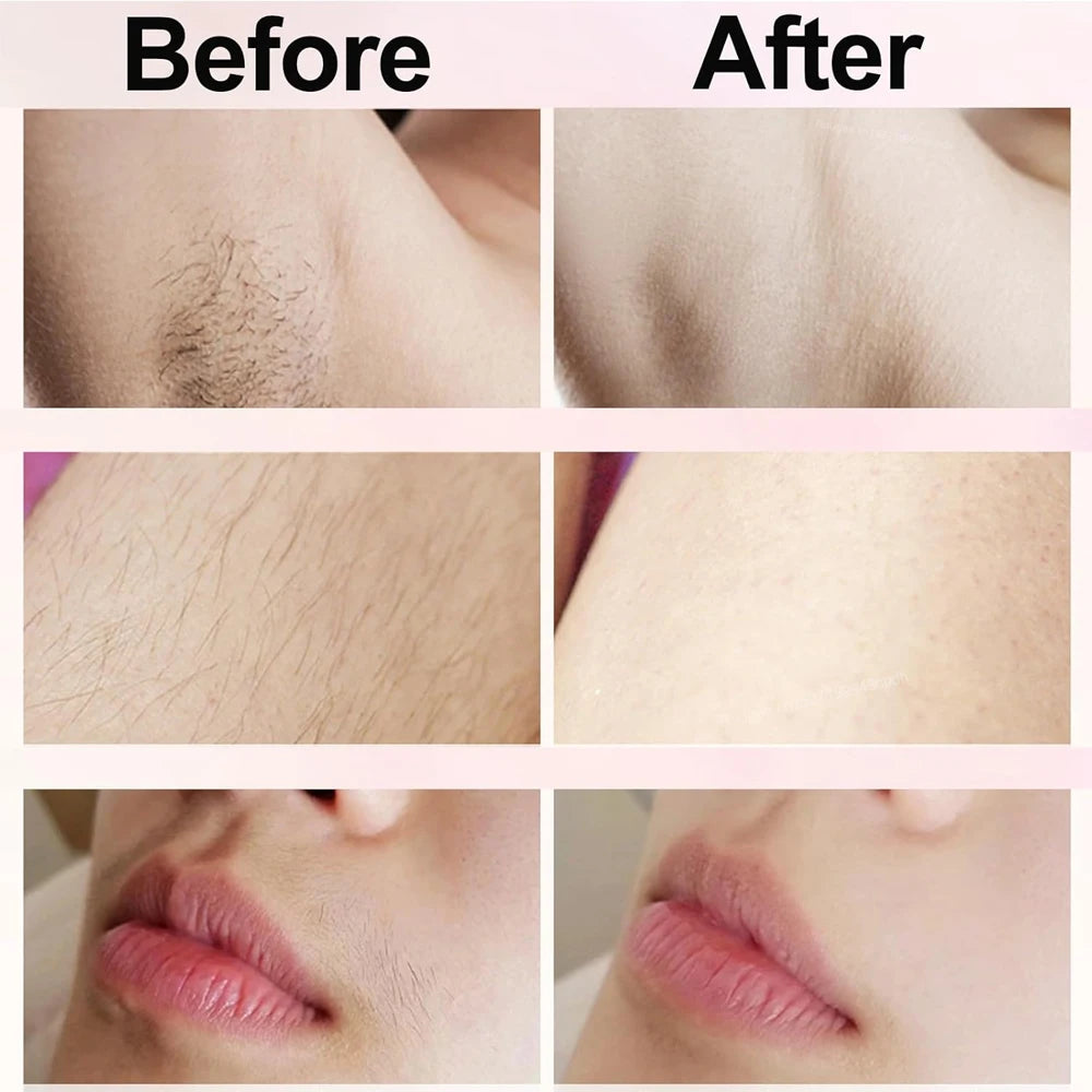 Facial Hair Epilator Electric Double Headed Women Shaver for Bikini Underarm Leg Arm Body Hair Removal 2 in 1 Women Epilator
