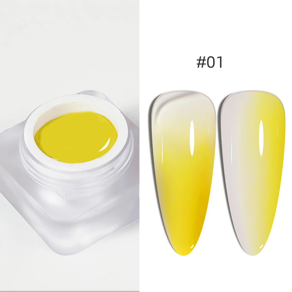 XEIJAYI Painting Gel Durable Patting Gel Nail Polish Creamy Texture Color Painting Glue Soak Off Solid Manicure Consumables