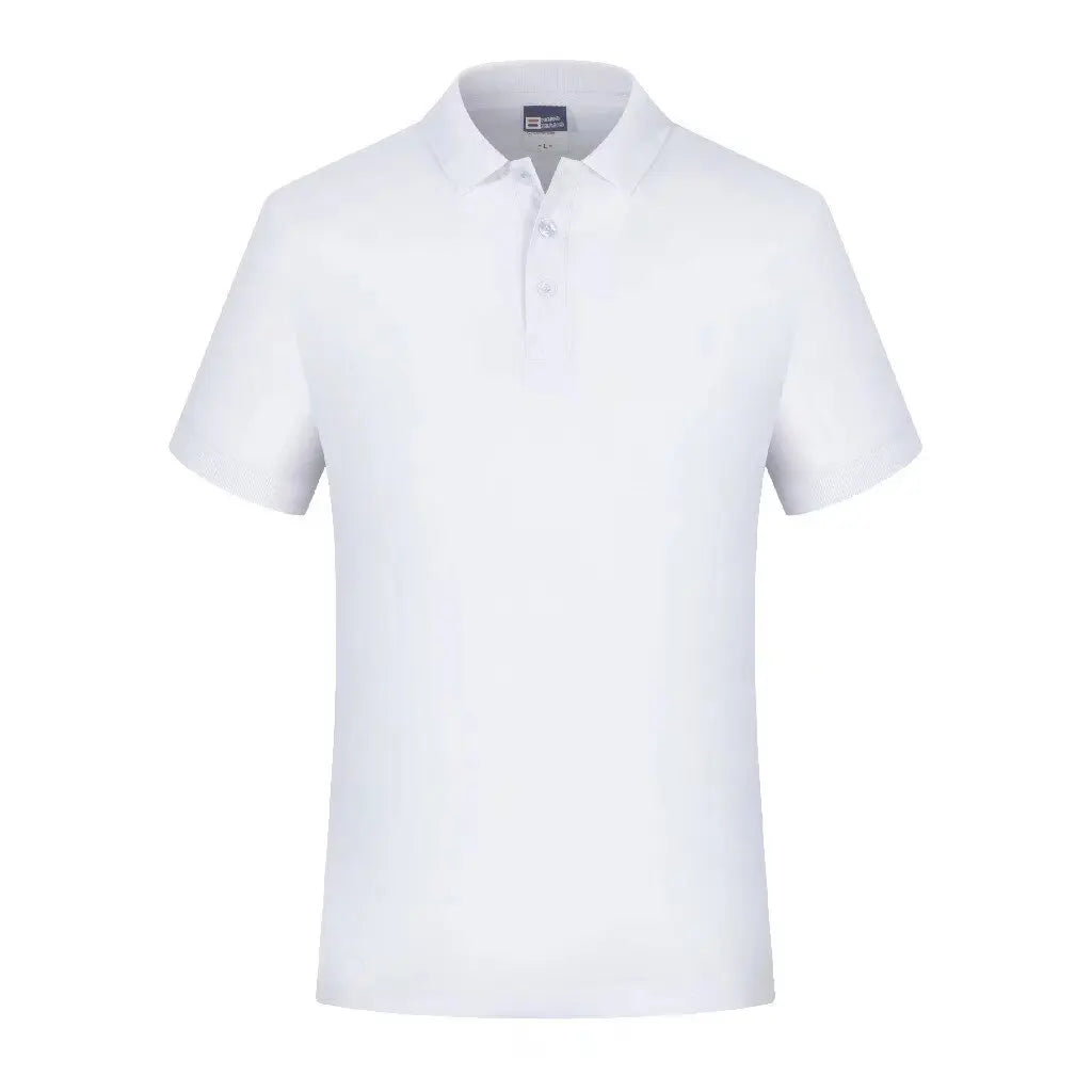 Men's shirt customization/design logo short sleeved polo shirt DIY logo top casual work advertising team/commemorative polo