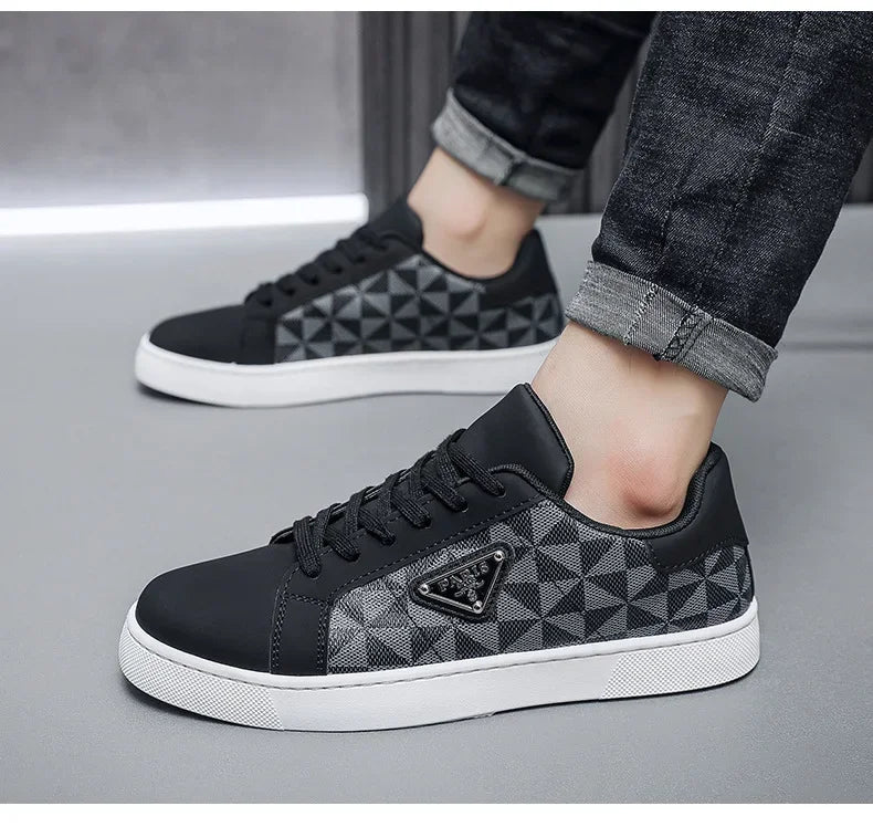 Men's Trendy Versatile Breathable Casual Shoes Fashionable Sport Shoes Leather Shoes Casual Shoes From United Kingdom