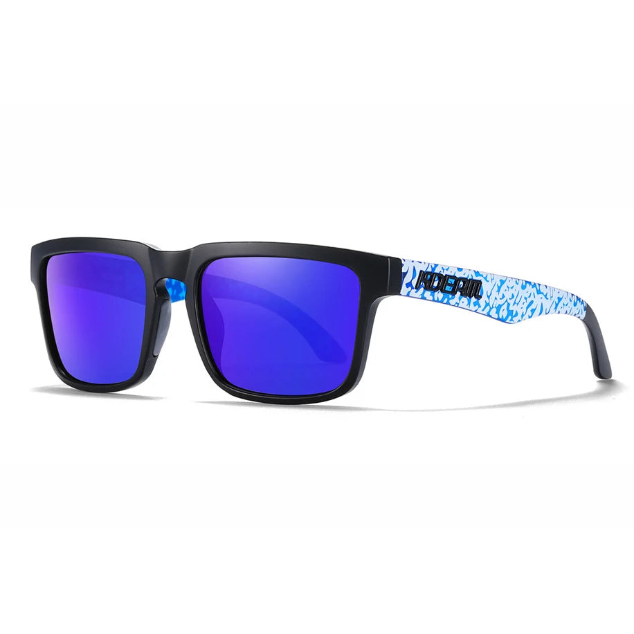 KDEAM Brand Hot Selling Square Polarized Men Sunglasses Brief And Fashion Design Leisure Women Shades Fishing Driving Glasses