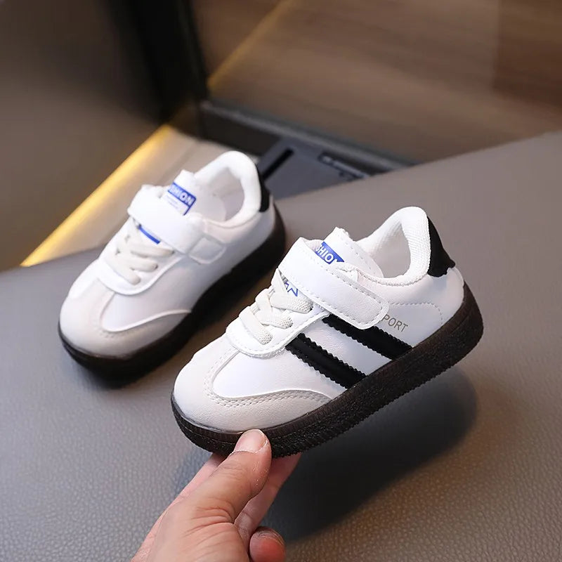 Children's Sneakers Baby Boys Sport Shoes Toddler Baby Kids Soft Sole First Walkers Girls Hook Casual Shoes Outdoor Shoes