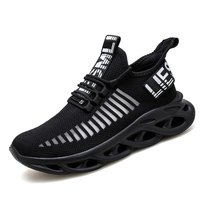 MAEDEF Men Shoes Comfortable Casual Sneakers Breathable Platform Running Shoes Man Mesh Tenis Sport Shoes Waling Tenis Masculino