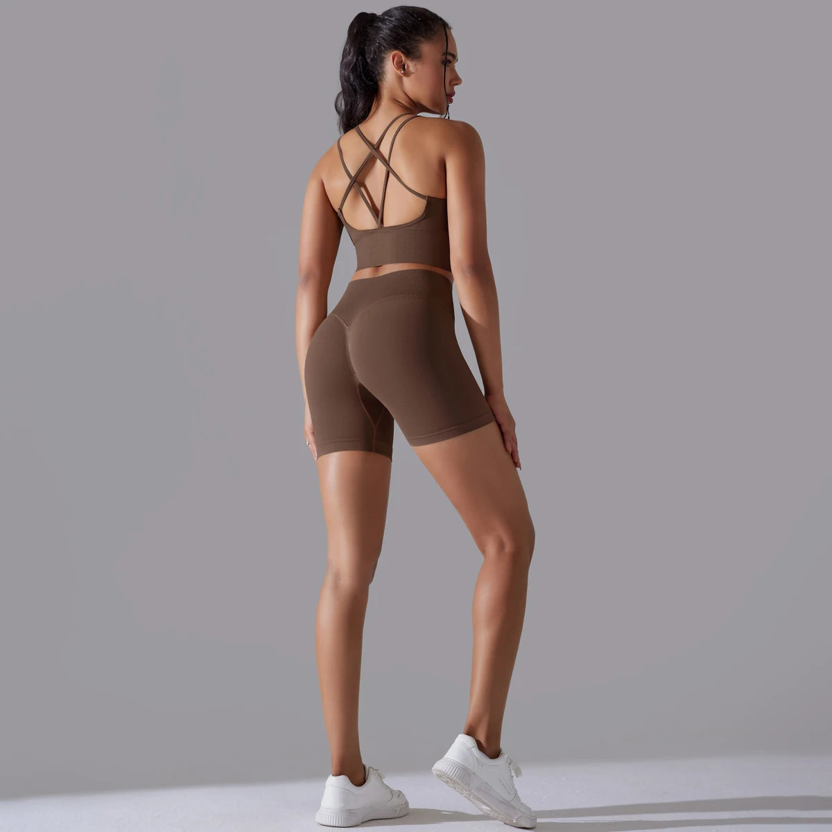 Sexy Yoga Sets Women's Tracksuit Seamless Sport Suit Running Workout Sportswear Gym Clothing Leggings Bra Fitness Suits 2 Pieces