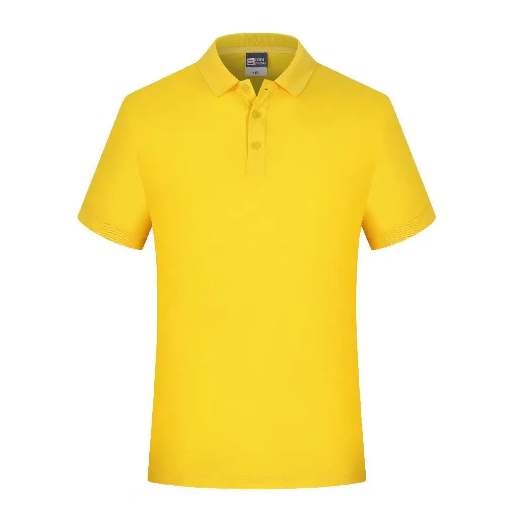 Men's shirt customization/design logo short sleeved polo shirt DIY logo top casual work advertising team/commemorative polo