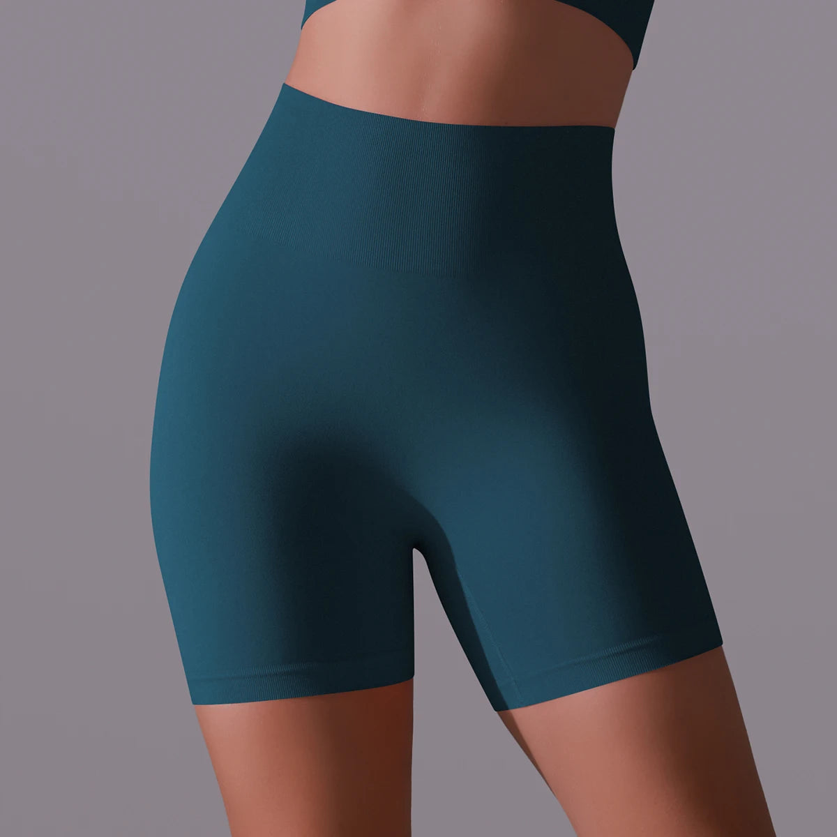 Women Yoga Shorts High Waist Workout Shorts Fitness Yoga Lift Butt Fitness Ladies Yoga Gym Running Short Pants Sportswear