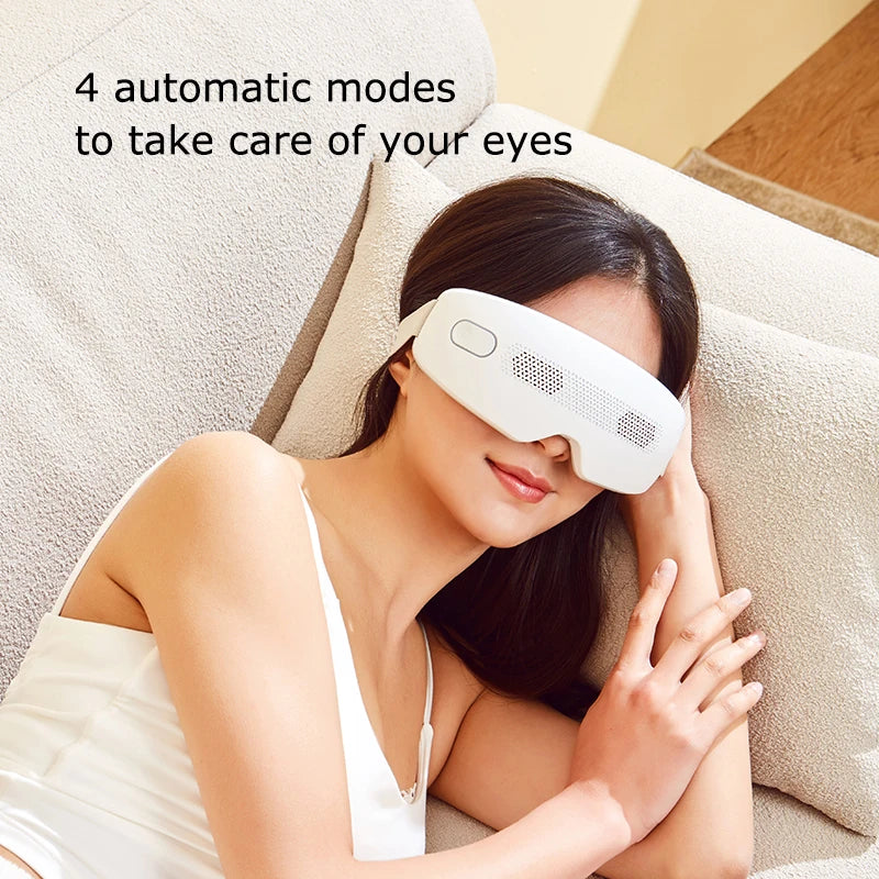 MARESE E22 Electric Eye Massager Acupuncture Point Vibration Massage Eye Care With Bluetooth Music Relieves Fatigue Dark Circles
