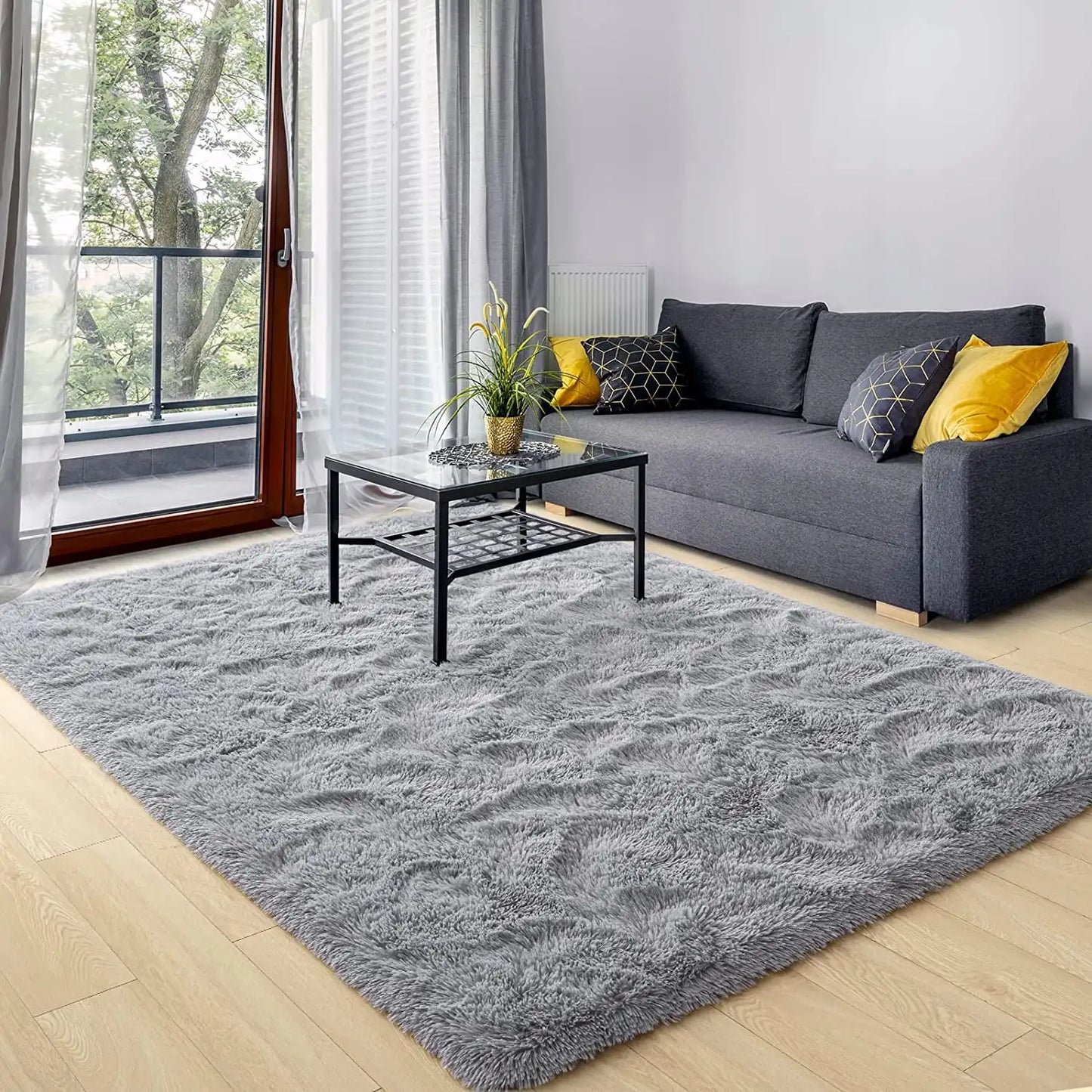 Plush Carpets Fluffy Ultra Soft Indoor Modern Area Rugs Living Room Play Mats For Children Bedroom Home Decor Nursery Rug