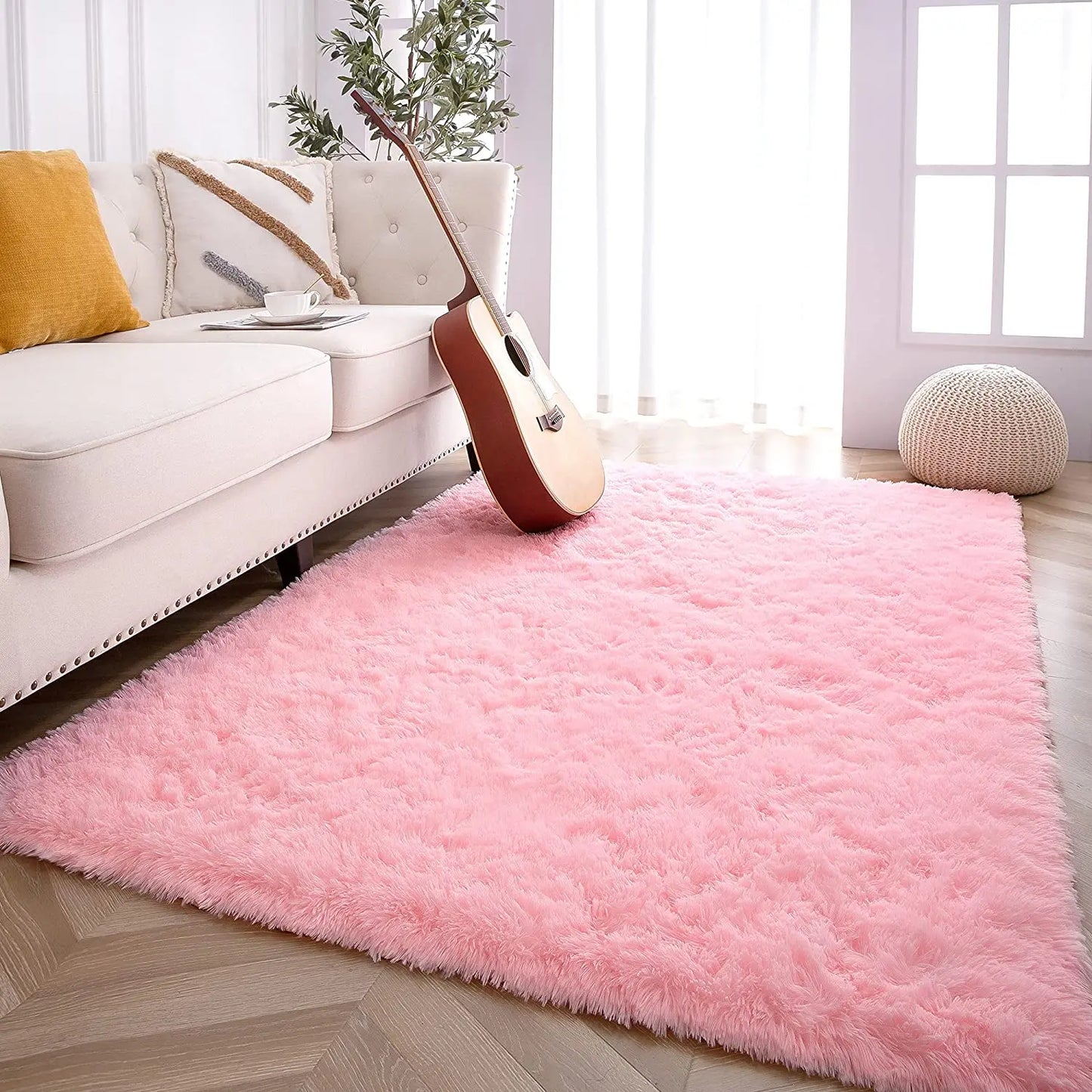 Plush Carpets Fluffy Ultra Soft Indoor Modern Area Rugs Living Room Play Mats For Children Bedroom Home Decor Nursery Rug
