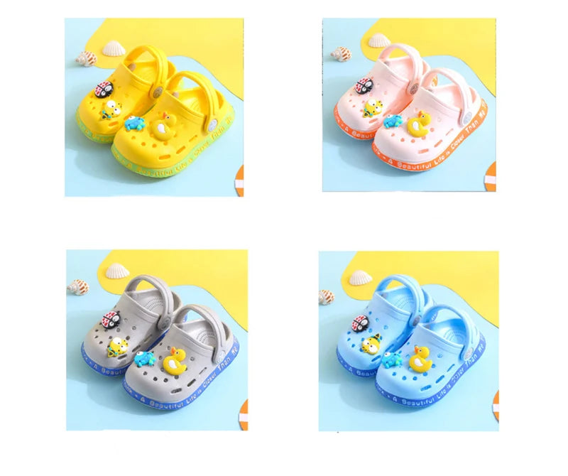 Summer Baby Shoes Sandals for Girls Boy Mules Baby Girl Shoes Cartoon Sandal Infantil for Boy Children's Garden Shoes
