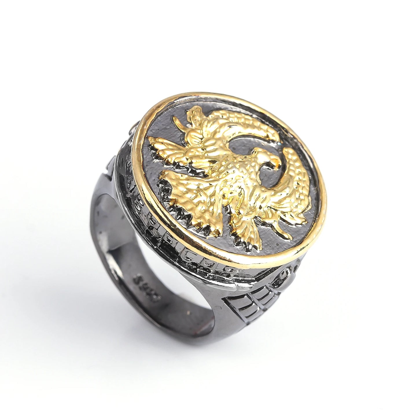 Movie Vintage Atreide Ring Dunes Atreide Eagle Family Badge Ring Cosplay Props Fans Gift Personalized For Men's Accessories