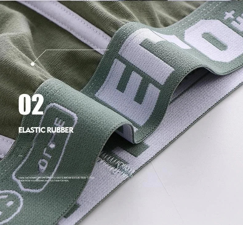 Men Panties Cotton BoxerShorts Man Underwear Mens Boxers Breathable U Convex Male Underpants Sexy Plus Size cuecas calzoncillos