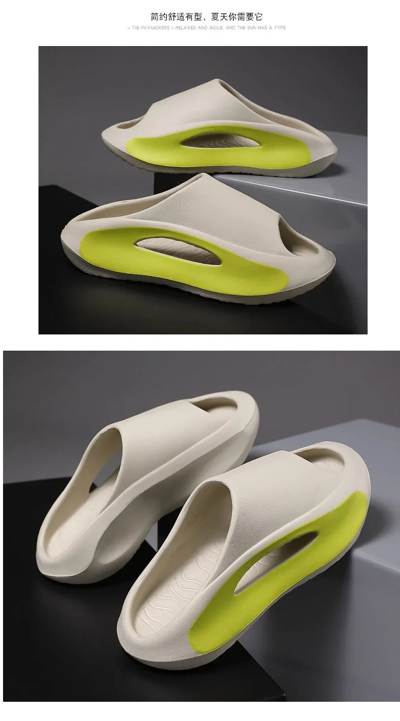 Adult Men's Sandal Genuine Mens Slipper Original Brands Shoes for Events Eva Sole Slippers House Slippers Man Summer Shoes Sale