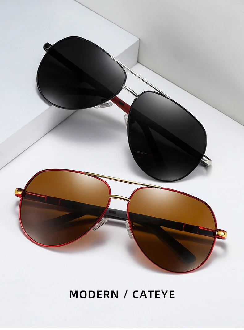 BARCUR Fashion Glasses Hot Style Men sunglasses Polarized UV400 Protection Driving Sun Glass Male Oculos De Sol