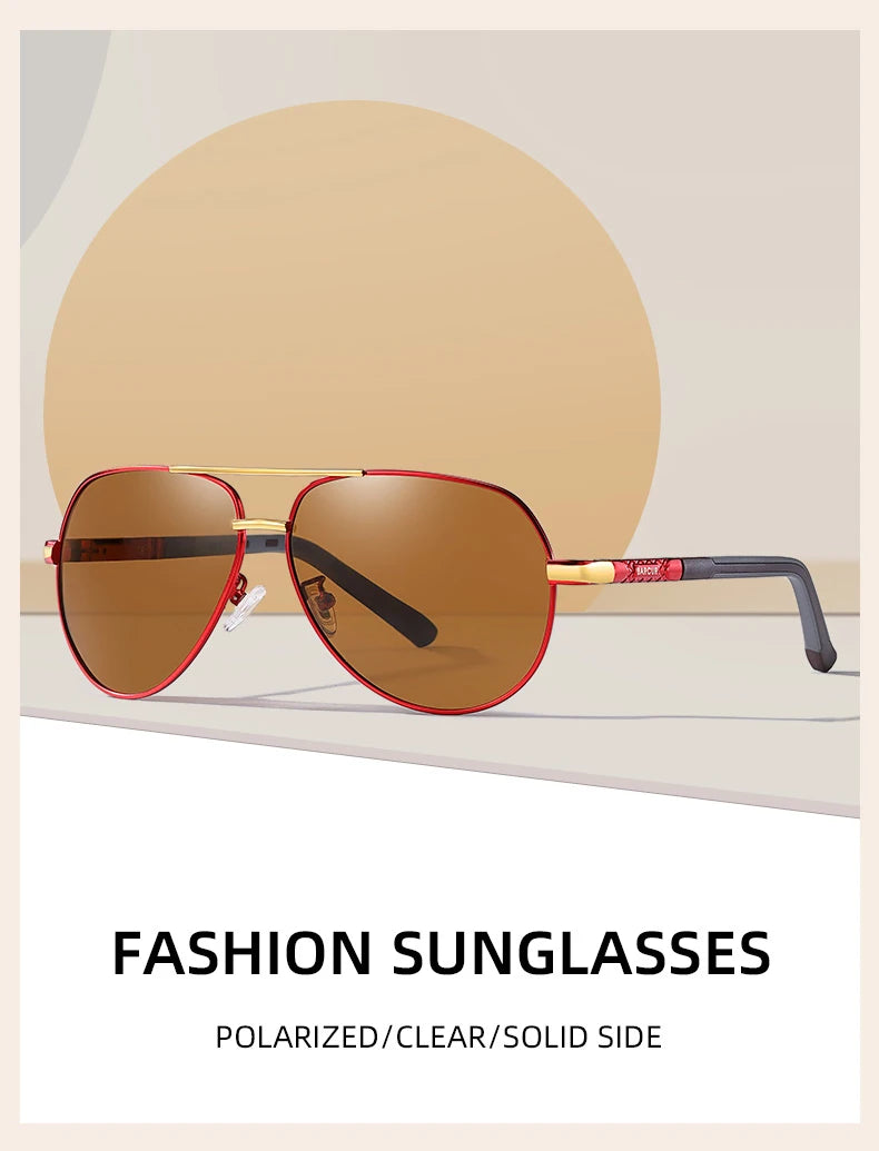 BARCUR Fashion Glasses Hot Style Men sunglasses Polarized UV400 Protection Driving Sun Glass Male Oculos De Sol