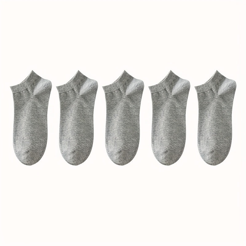 1/5/10/15/30 pair Essential Ankle Socks - 1/5/10/15/30 Pairs, Soft & Lightweight, Low Cut, Women's Stockings & Hosiery