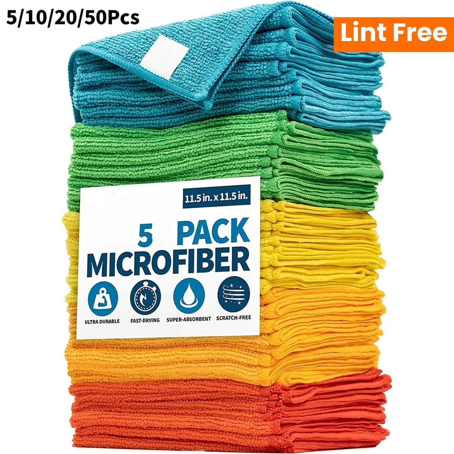 Tablet Cleaning Towel - Small, Random Color, 5/10/20/50pcs, Multi-Purpose & Portable for Daily Use