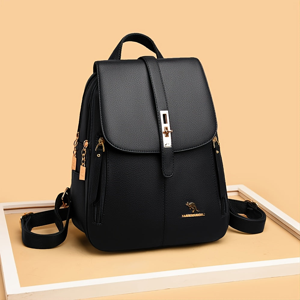 High School Casual Daypack: Waterproof Women's Backpack with Adjustable Straps, Utility Pocket, & Cosmic Style
