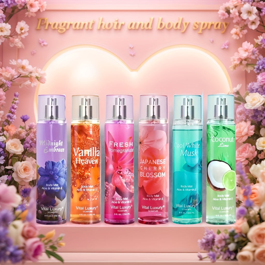 20 Different Long-lasting Fragrance Women's Perfume Sprays, with A 7-8 Hour Floral Sweet Scent. Suitable for Travel, Surprise Birthday, Valentine's Day Gifts. Confident Use. Long-lasting Fragrance. Perfect for Beach Dates, Po