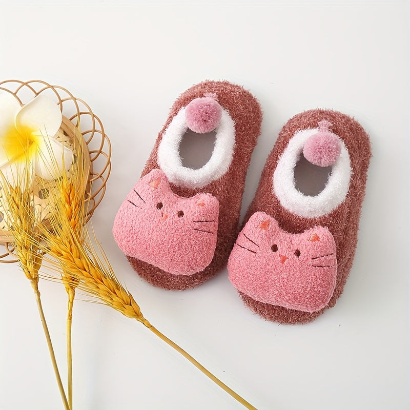 Girls Animal Cute Non-slip Socks
