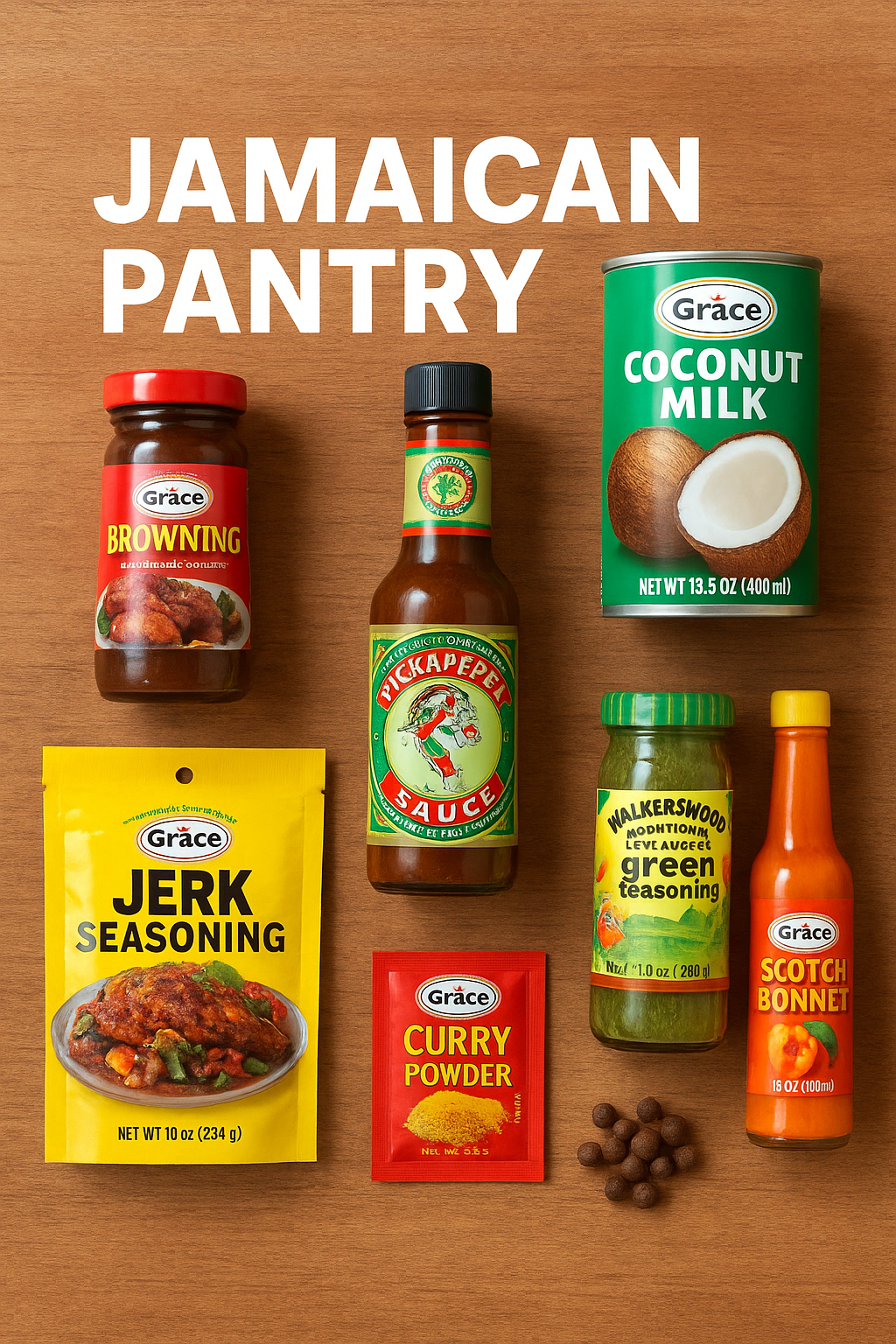 Caribbean food section