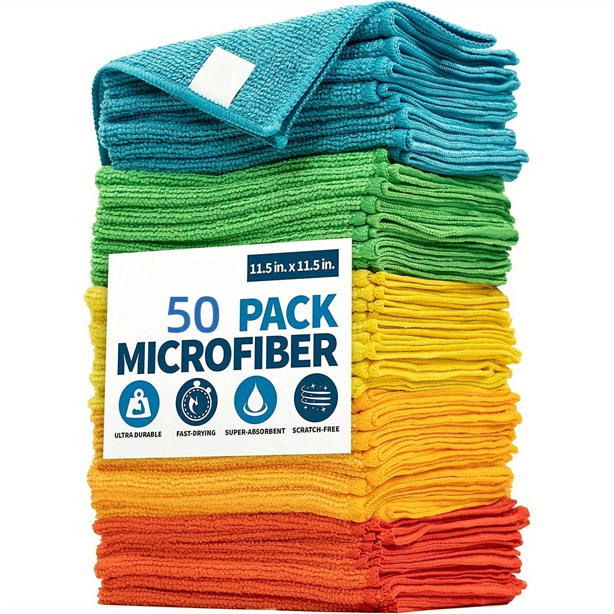 Tablet Cleaning Towel - Small, Random Color, 5/10/20/50pcs, Multi-Purpose & Portable for Daily Use