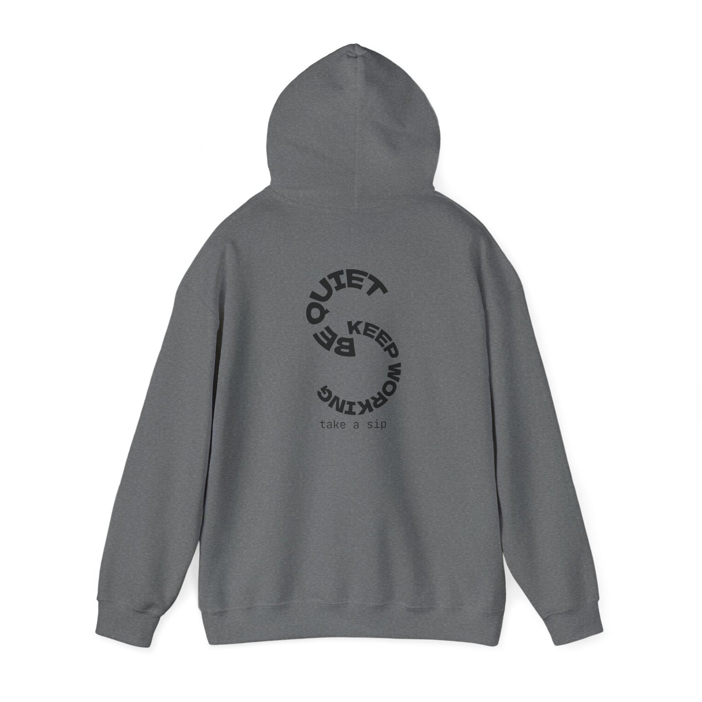 Hustle Hoodie - Unisex Heavy Blend™ Hooded Sweatshirt for Making Money in Silence