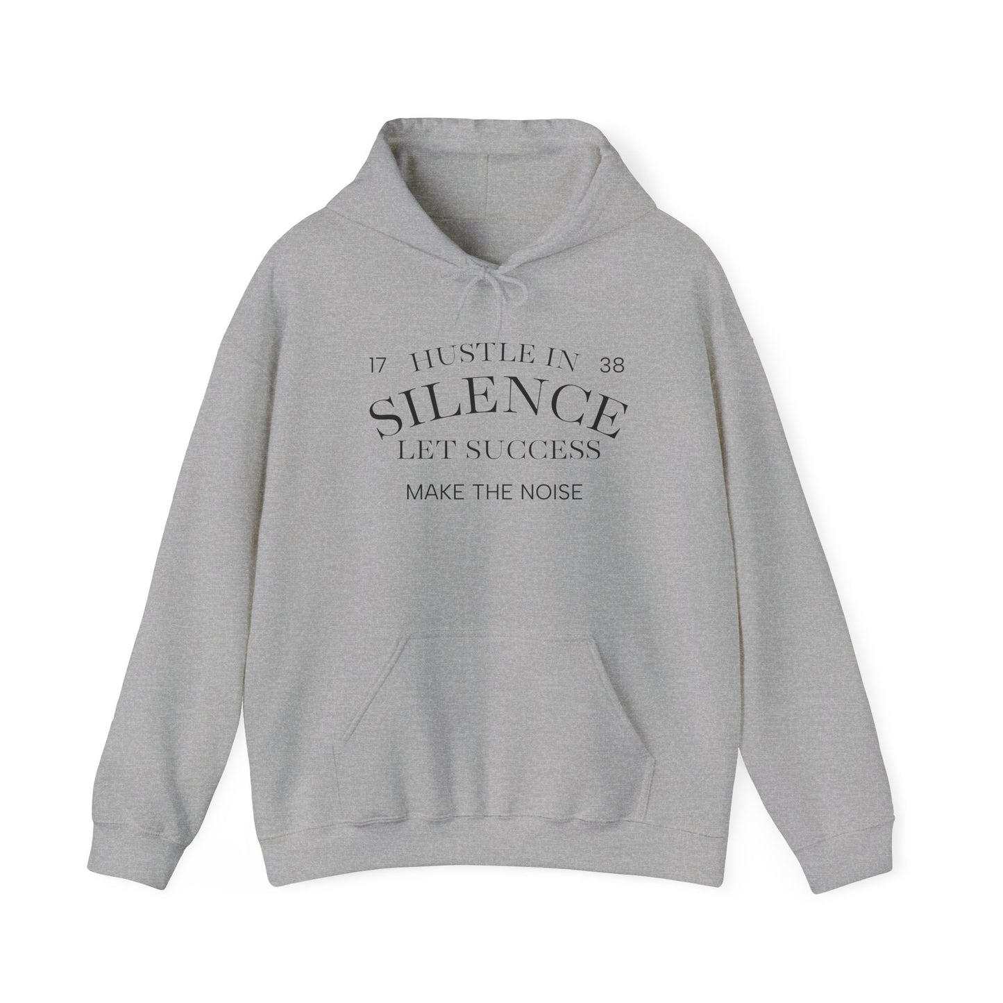 Hustle Hoodie - Unisex Heavy Blend™ Hooded Sweatshirt for Making Money in Silence