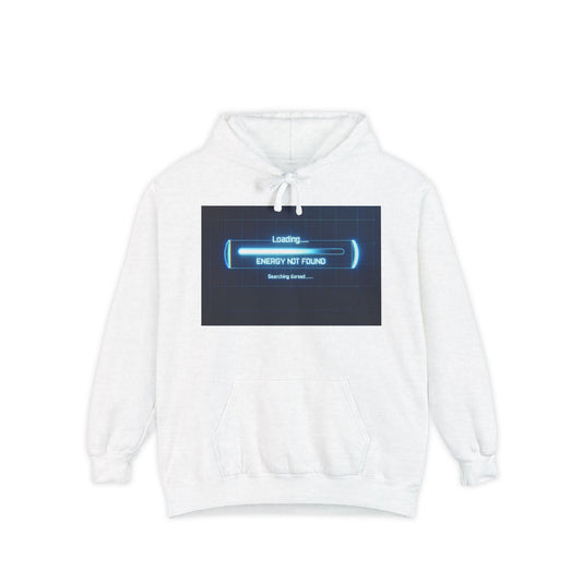 Energy Kit Found Unisex Garment-Dyed Hoodie - Gaming Motivation Sweatshirt