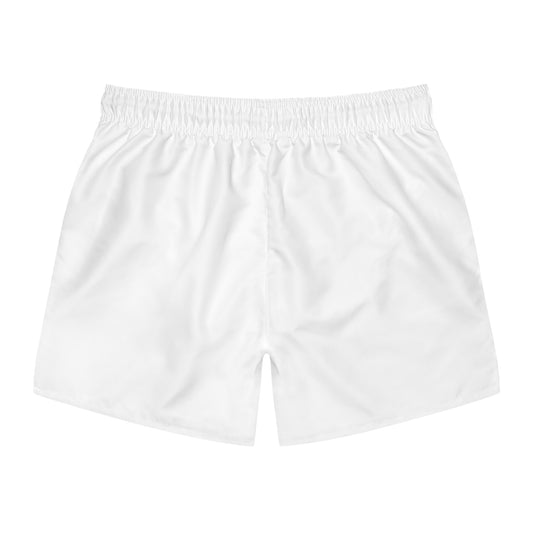 Dynamic Graphic Swim Trunks for Adventurous Youth
