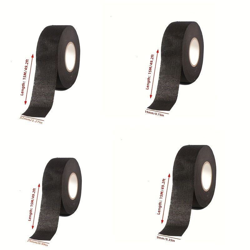 Automotive Sound Insulation & Vibration Dampening Wire Harness Adhesive Tape - Flame Retardant & High Temperature Resistant