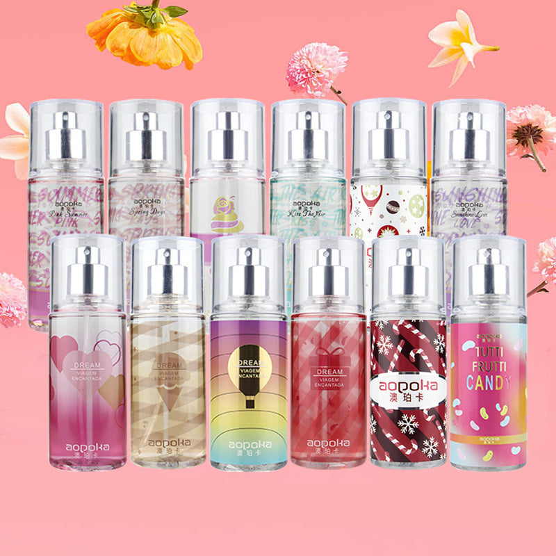 More than 20 perfume perfume body spray female flowers and fruits perfume suitable for girls, women, holiday gifts, Easter gifts