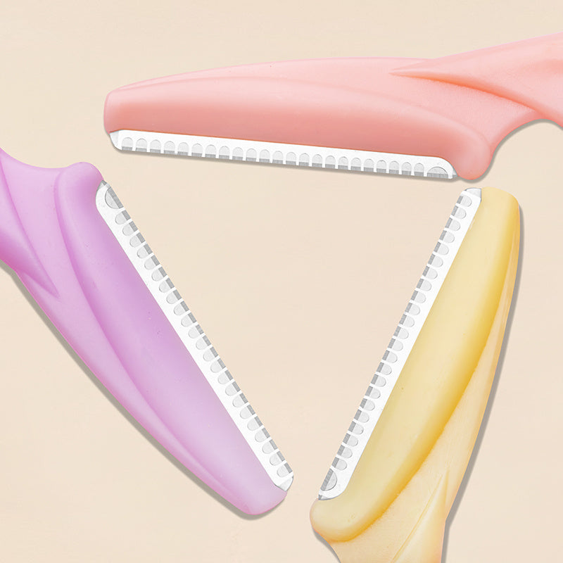 Eyebrow Razor, 3Pcs Eyebrow Razors Multipurpose Exfoliating, Pieces Facial Razor Eyebrow Shaper For Trimming And Shaping