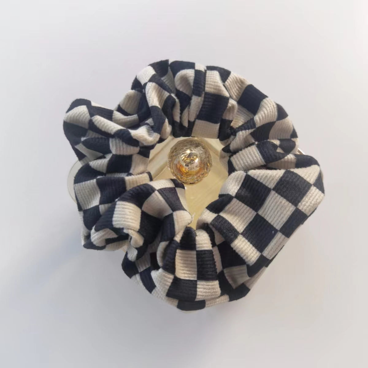 Velvet Plaid Hair Tie Scrunchies Large Scrunchies, Colorful Scrunchies, Fashion Women Retro Hair Accessories