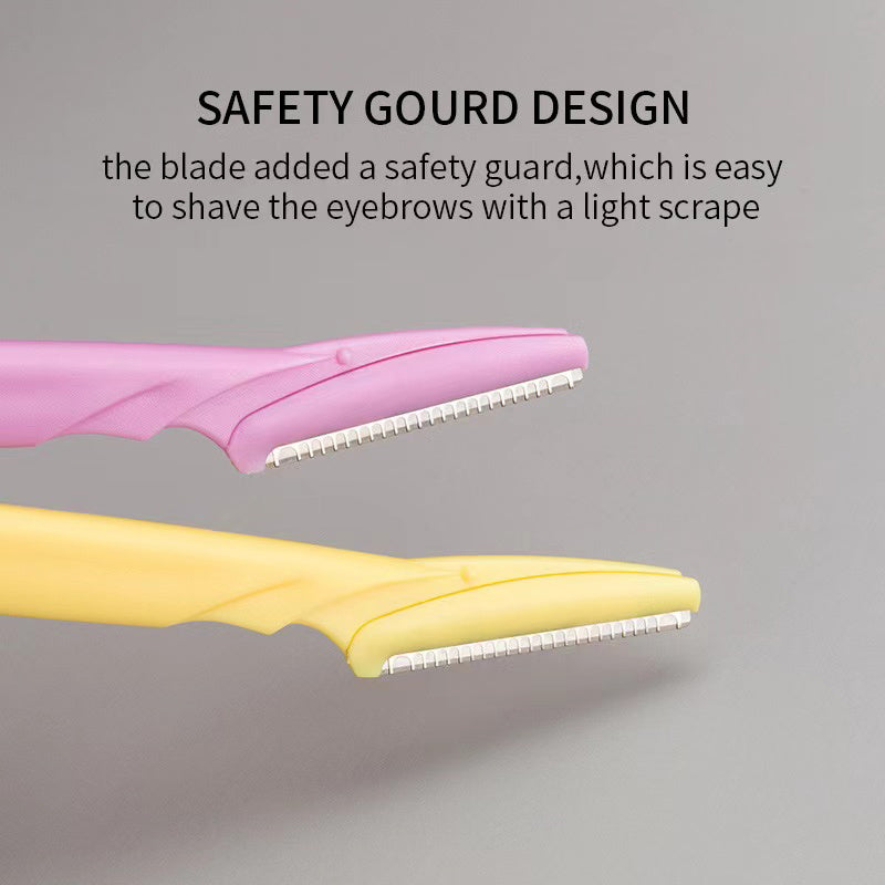 Eyebrow Razor, 3Pcs Eyebrow Razors Multipurpose Exfoliating, Pieces Facial Razor Eyebrow Shaper For Trimming And Shaping