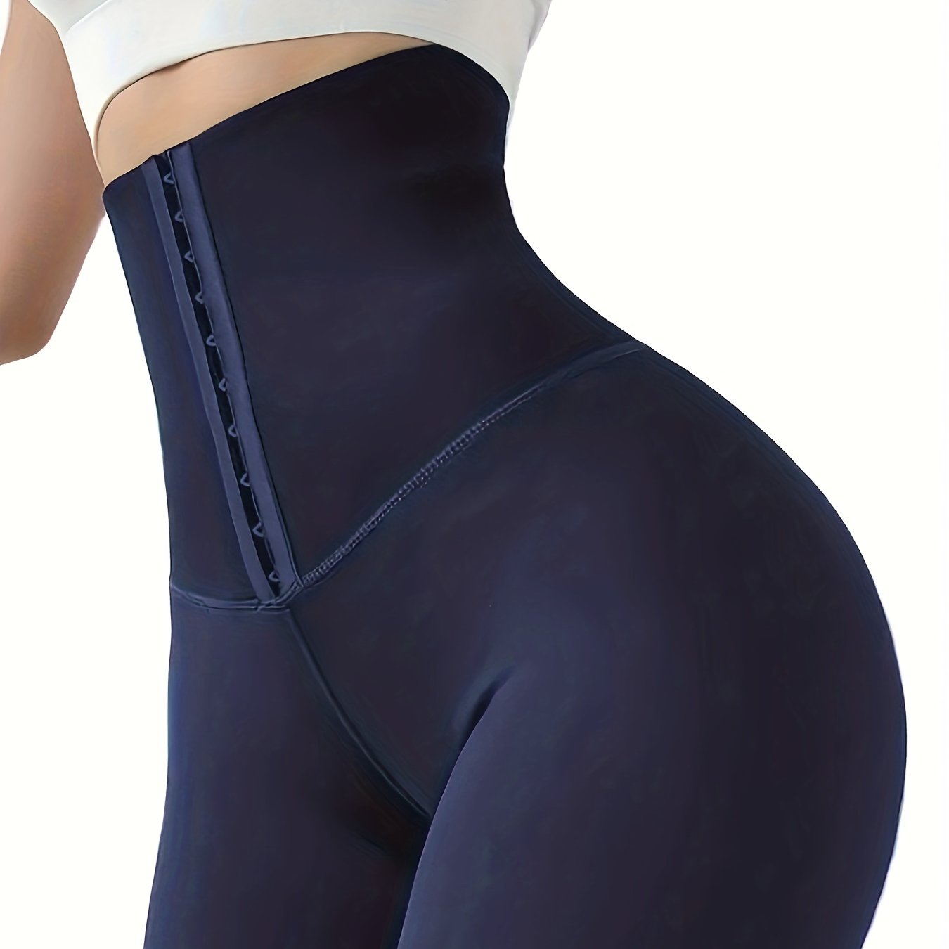 Sexy High Waist Solid Leggings - Butt Lifting, Tummy Control, Flattering Silhouette, Comfortable, Four-Way Stretch, Women's Fitness Clothing for Gym, Yoga, Running, and Daily Wear