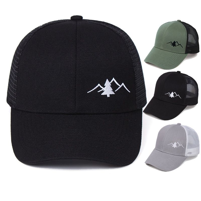 Classic Cotton Embroidery Truck Driver Cap - Stylish Peaked Design, Breathable, Hip-Hop Inspired, Perfect for Outdoor Activities and Skateboarding - Ideal Gift for Men and Women