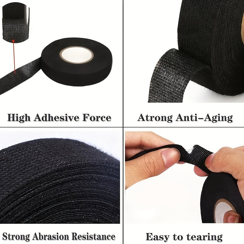 Automotive Sound Insulation & Vibration Dampening Wire Harness Adhesive Tape - Flame Retardant & High Temperature Resistant