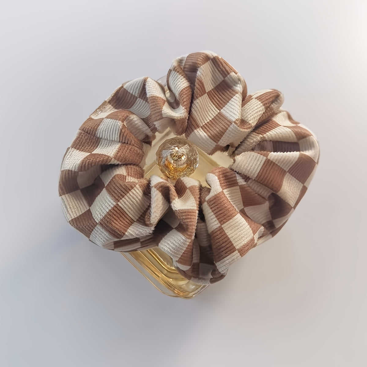 Velvet Plaid Hair Tie Scrunchies Large Scrunchies, Colorful Scrunchies, Fashion Women Retro Hair Accessories