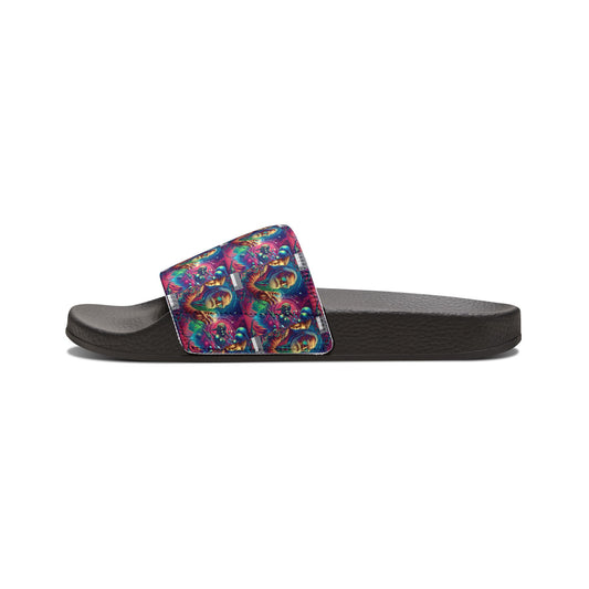 Vibrant Men's Sandals, Colorful Beach Wear Slippers, Trendy Footwear for Summer, Casual Outdoor Shoes, Perfect Gift for Holidays
