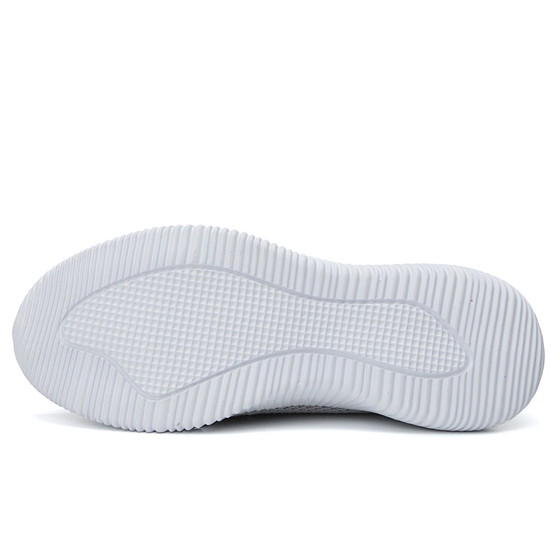 Women's Casual Sneakers, Lightweight Soft Bottom Running Shoes, Breathable Slip-on Walking Shoes plus size