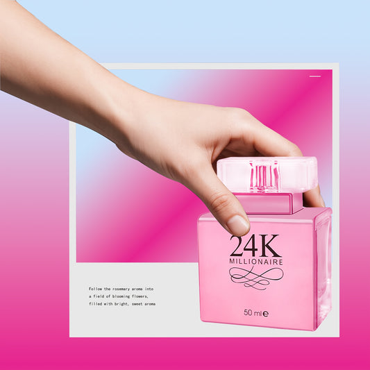 1.7oz Women's Perfume Spray, Long-Lasting Fruity Scent in Pink Bottle, Exudes Charm and Elegance for Any Occasion---The Perfect Gift