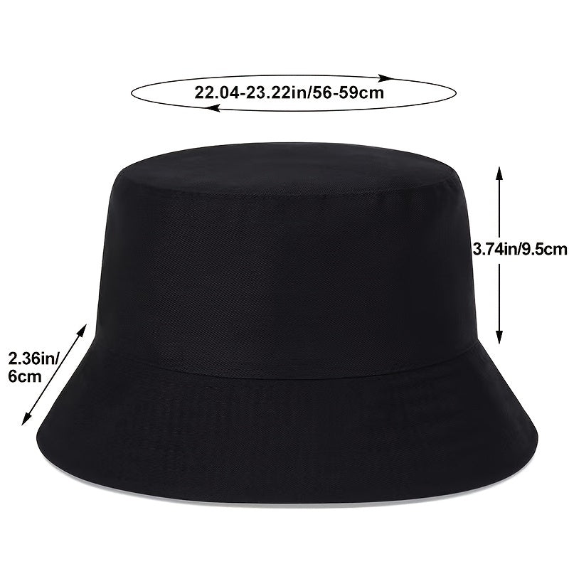 1pc Trendy Men's Graffiti Bucket Hat for Street Style and Hip Hop Fashion