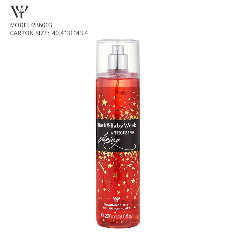 236ml Victoria's Floral Season Body Spray Perfume for Women - Long-lasting Floral and Fruity Fragrance bottle packaging