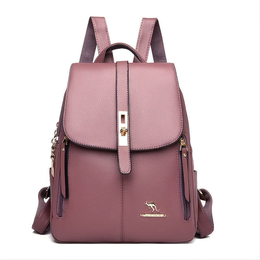 High School Casual Daypack: Waterproof Women's Backpack with Adjustable Straps, Utility Pocket, & Cosmic Style