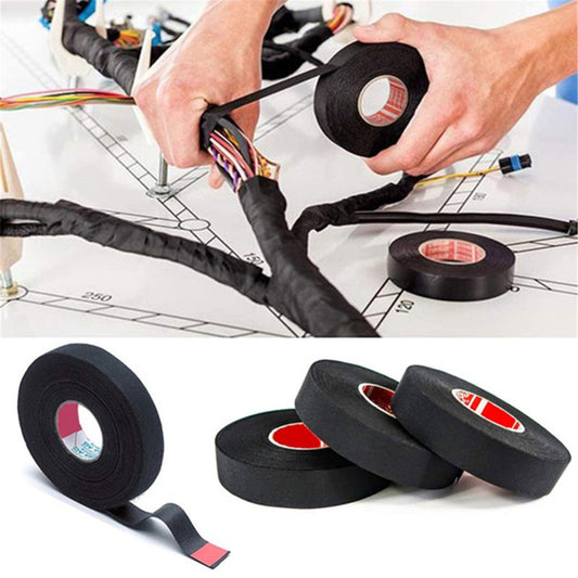 Automotive Sound Insulation & Vibration Dampening Wire Harness Adhesive Tape - Flame Retardant & High Temperature Resistant