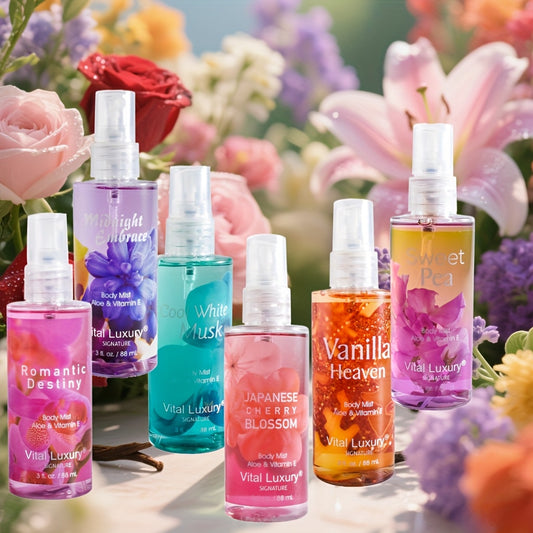20 Different Long-lasting Fragrance Women's Perfume Sprays, with A 7-8 Hour Floral Sweet Scent. Suitable for Travel, Surprise Birthday, Valentine's Day Gifts. Confident Use. Long-lasting Fragrance. Perfect for Beach Dates, Po