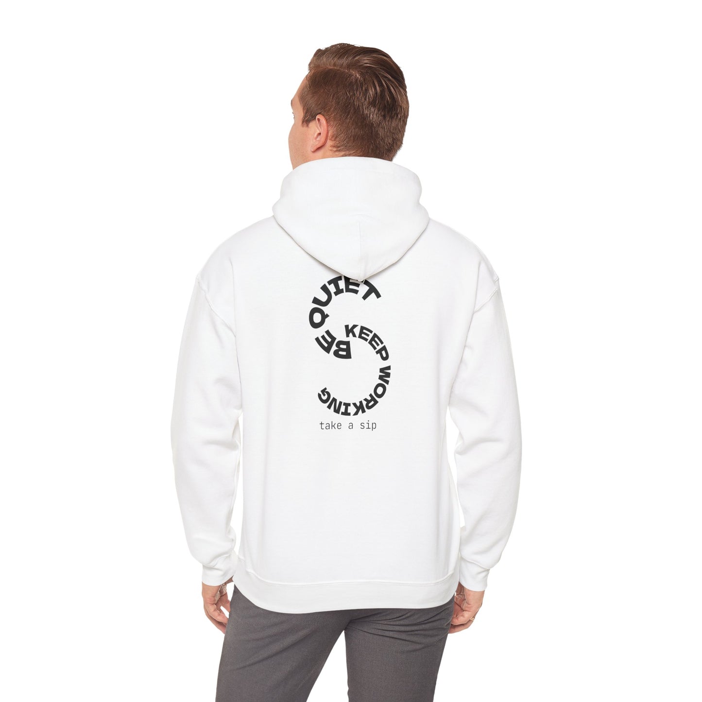 Hustle Hoodie - Unisex Heavy Blend™ Hooded Sweatshirt for Making Money in Silence